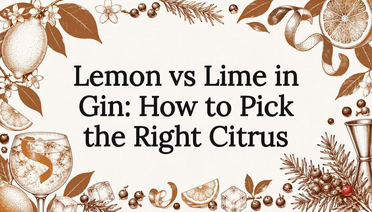 Hand-drawn citrus and botanical title card