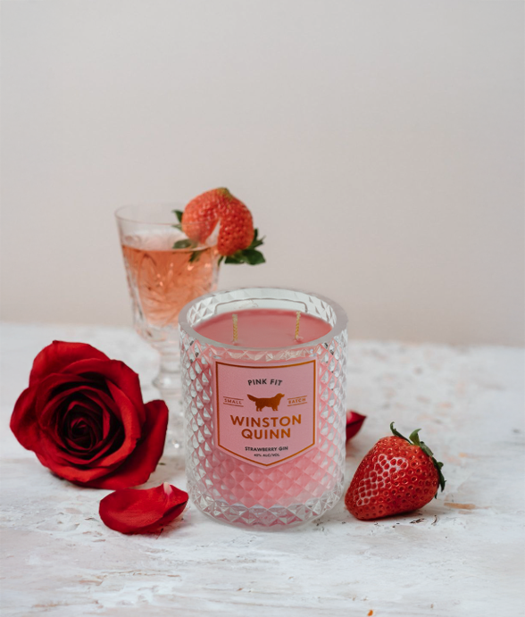 Pink Fit - Strawberry Champagne Candle